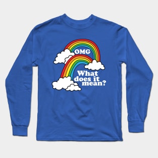 Double Rainbow Long Sleeve T-Shirt